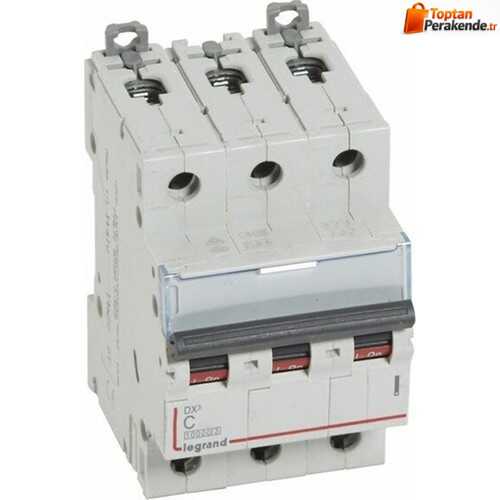 Legrand - 409259 3x50 Amper 10kA C Tipi Dx3 Otomatik Sigorta